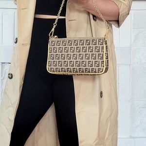 SOLD 🌟FENDI ZUCCHINO CHAIN POCHETTE🌟